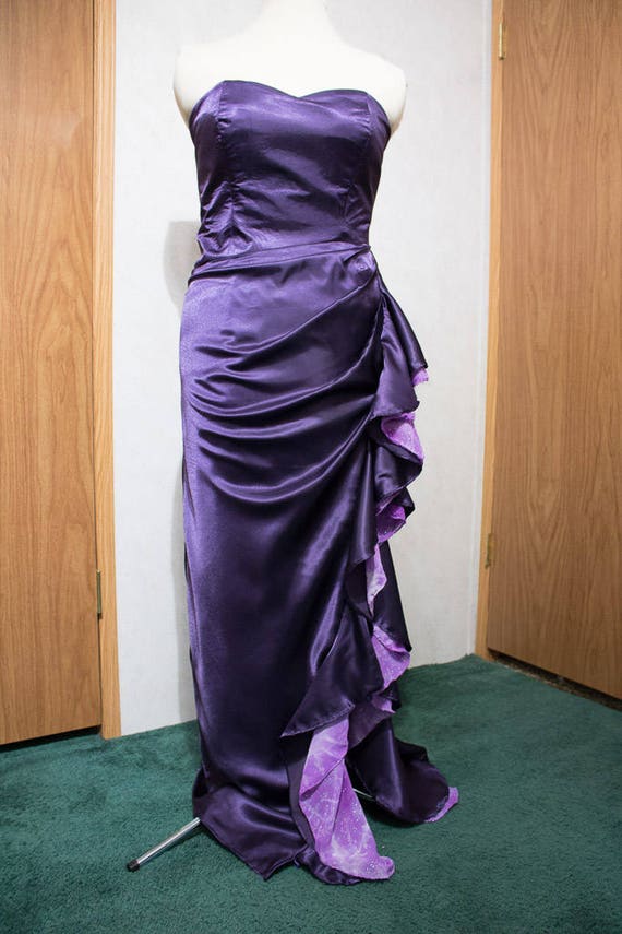 purple dress size 6
