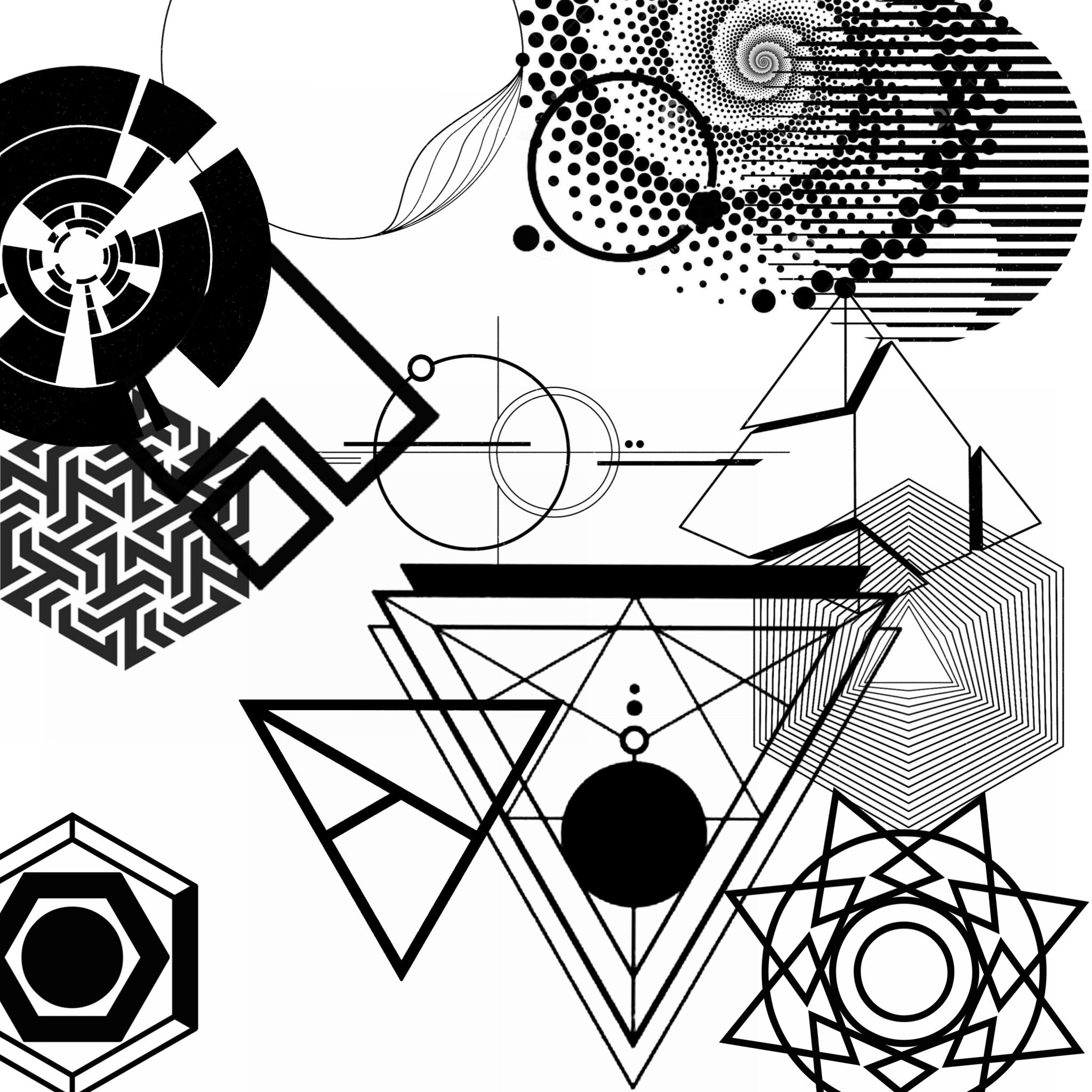 geometric pattern procreate