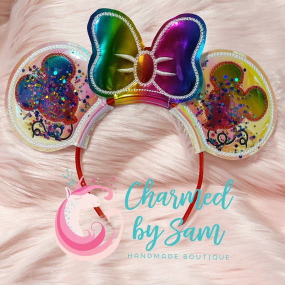 Custom Park Balloon Shaker Inspired Ears Mouse Minnie Pearl  display picture 1