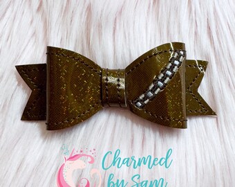 Chewbacca Inspired Bow, Chewie, Yoda Inspired Bow, Star Wars Bow, Space Man Bow, Disney Bow, Disney Trip, Disney Vacation