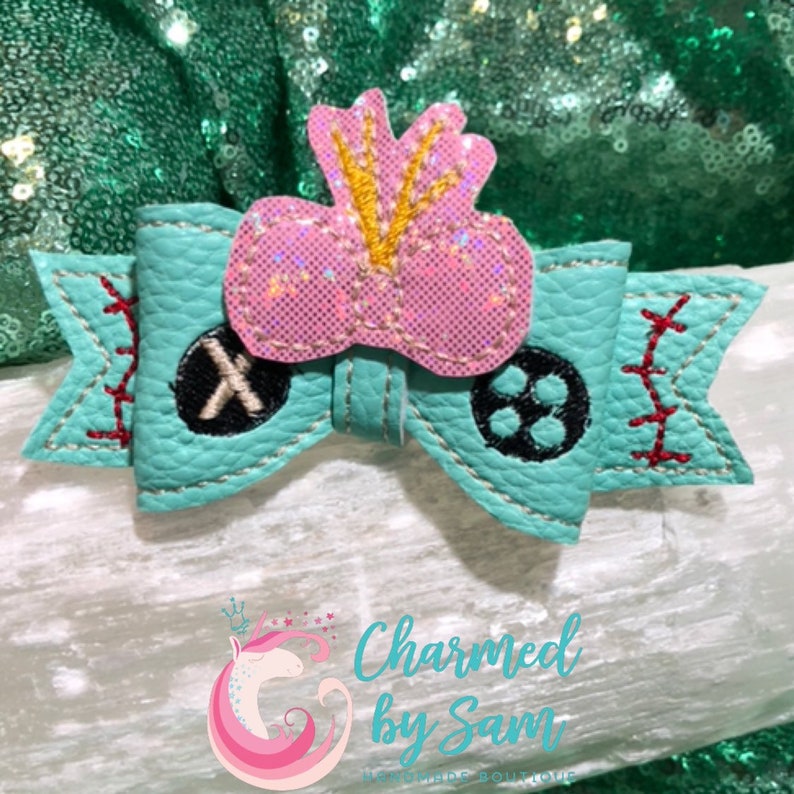 Angel Stitch Inspired Bow Clip Headband Lilo & Stitch Disney Etsy