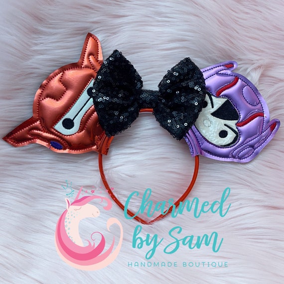 Baymax Hiro Big Hero 6 Mouse Ears, Baymax, Marshmallow Super  display picture 1