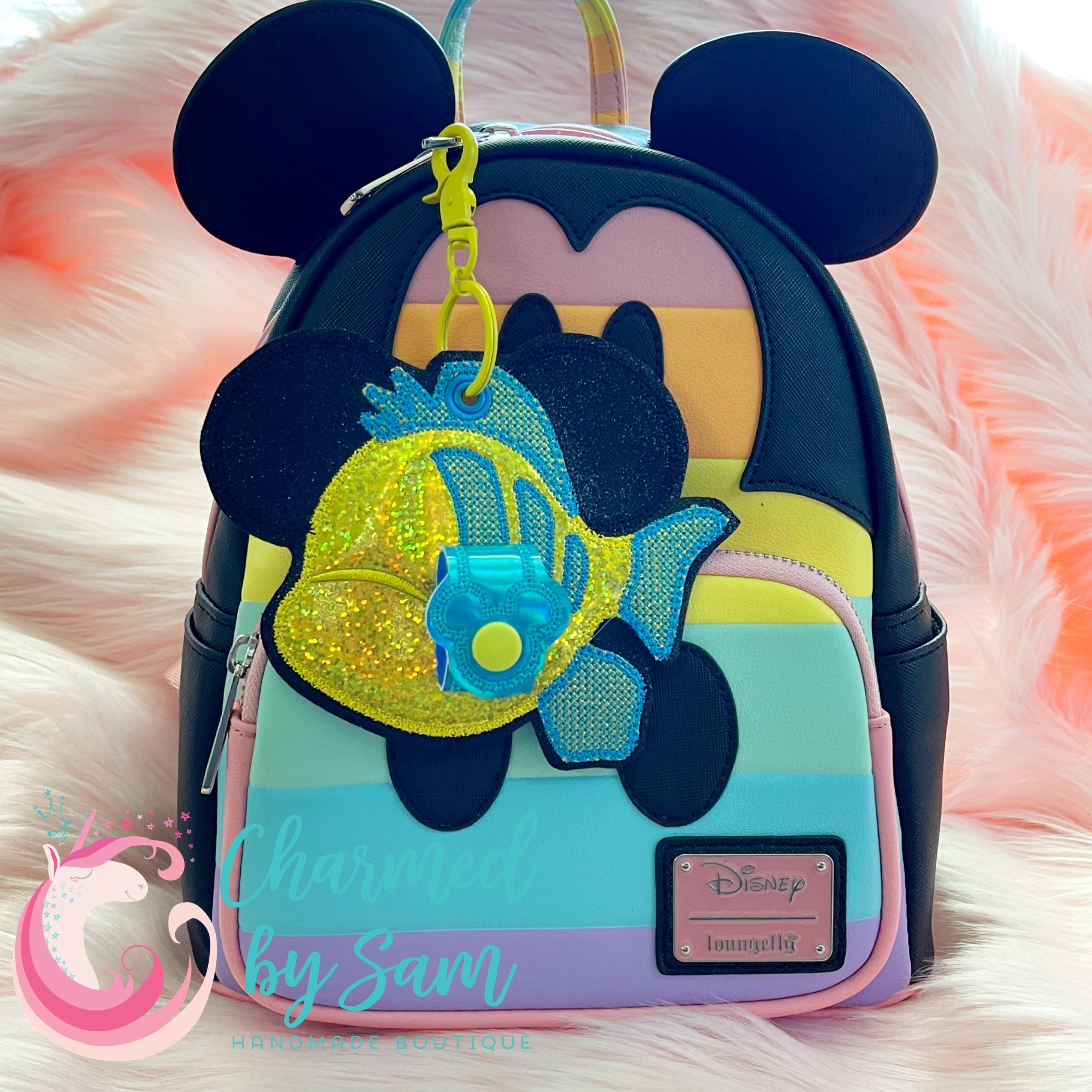 Loungefly - Disney The Little Mermaid Sequin and Pearls Mini Backpack