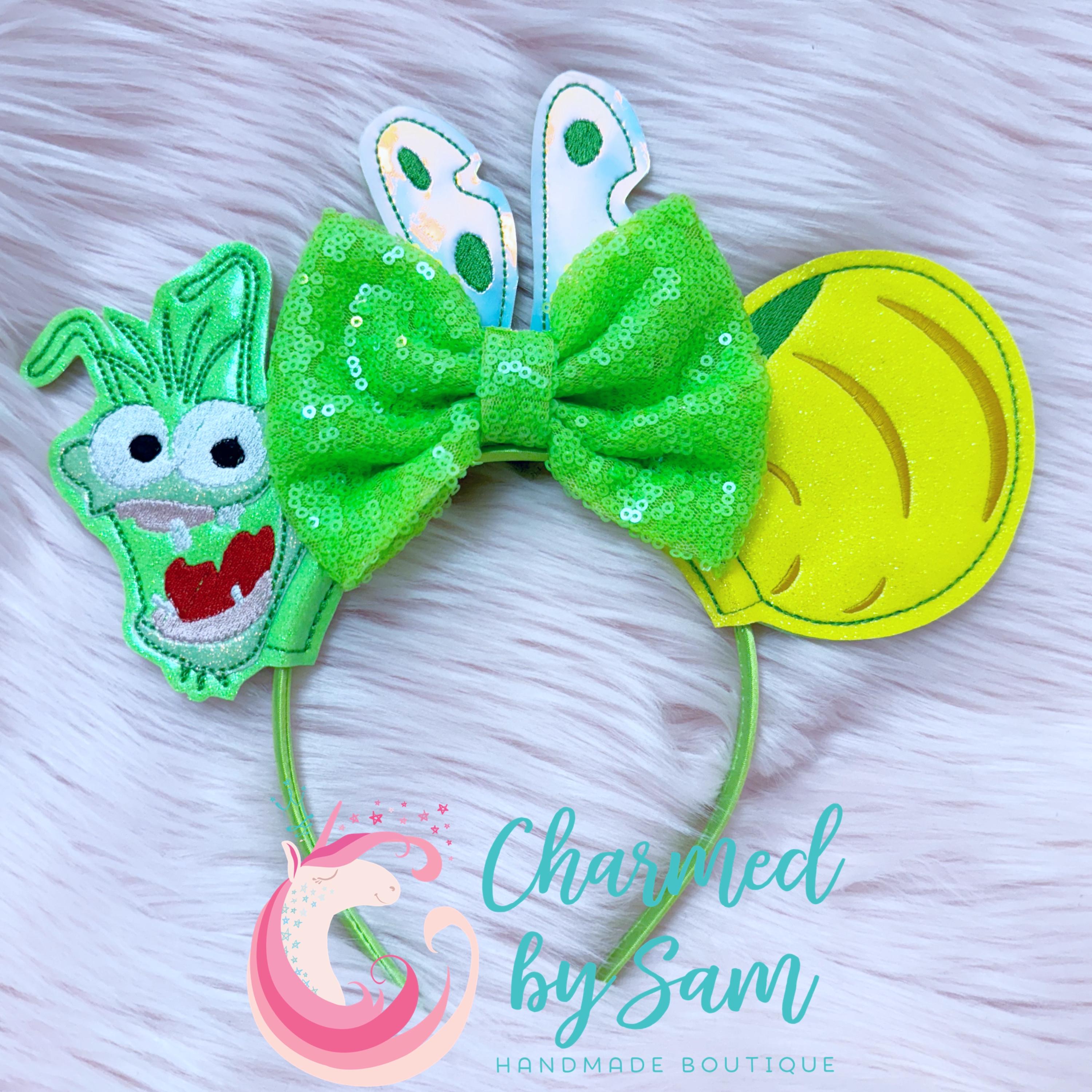 Kids Girls Frog Green Mickey Mouse Costume Hair Headband for Cosplay Frog Headband - Cartoon Plush Spa Headband Head Hoop | Hair  main image 4