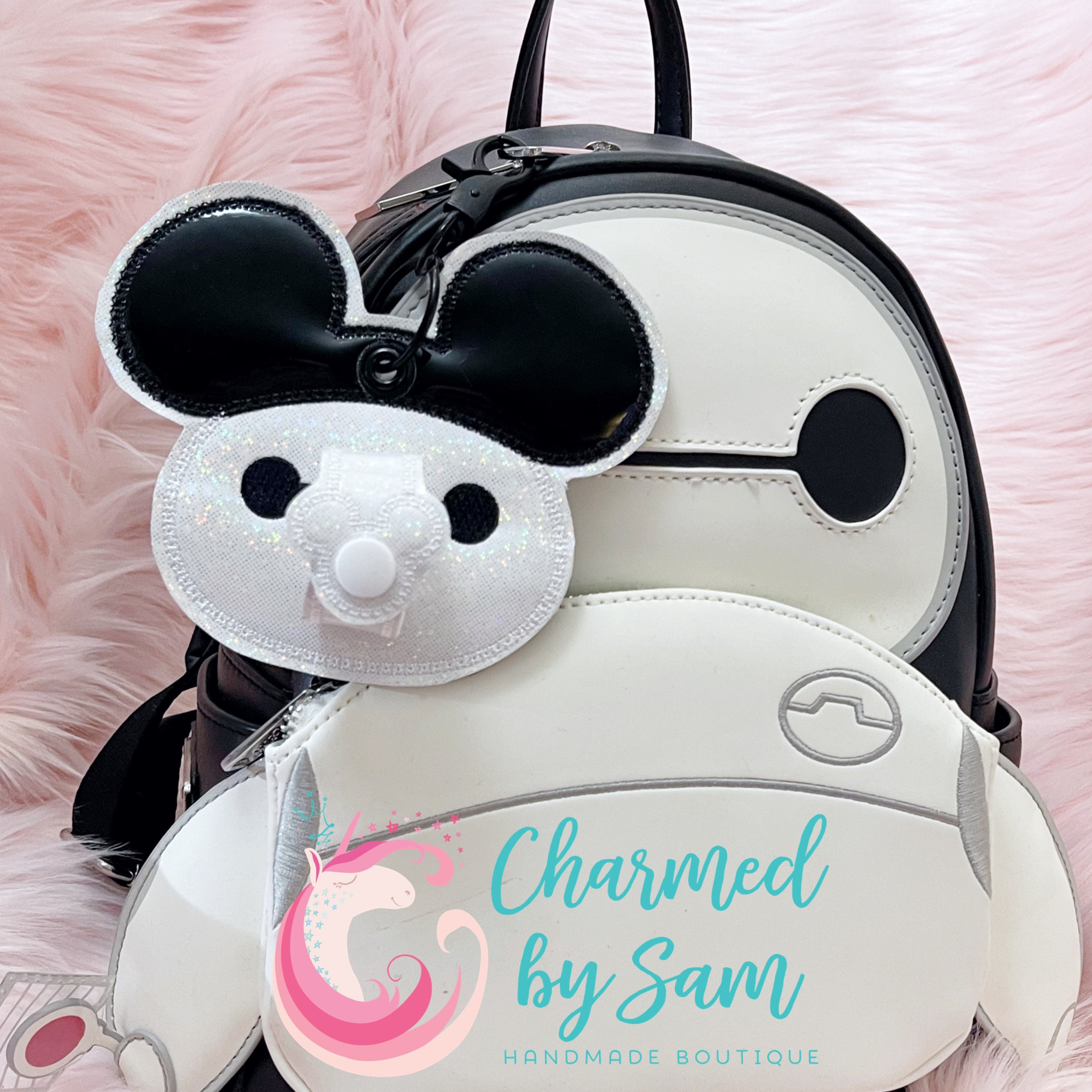 Loungefly Disney Big Hero 6 Baymax Cherry Blossom Handbag