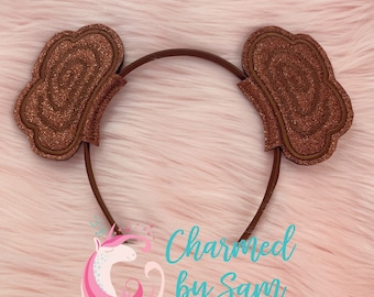 Princess Leia Star Wars Inspired Mouse Ears, Galaxy’s Edge, The Empire Strikes Back, Return of the Jedi, adult/child headband