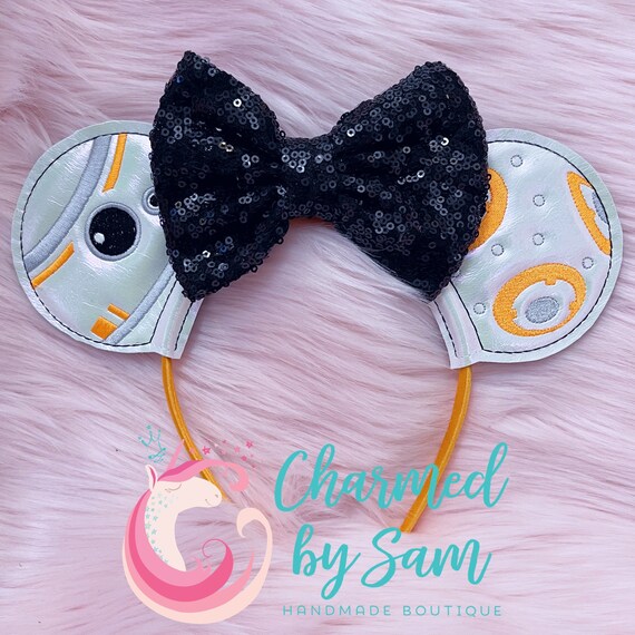 Handmade BB8 Ears Star Wars BB-8 Disney-inspired Mickey Ears - Etsy main image 4