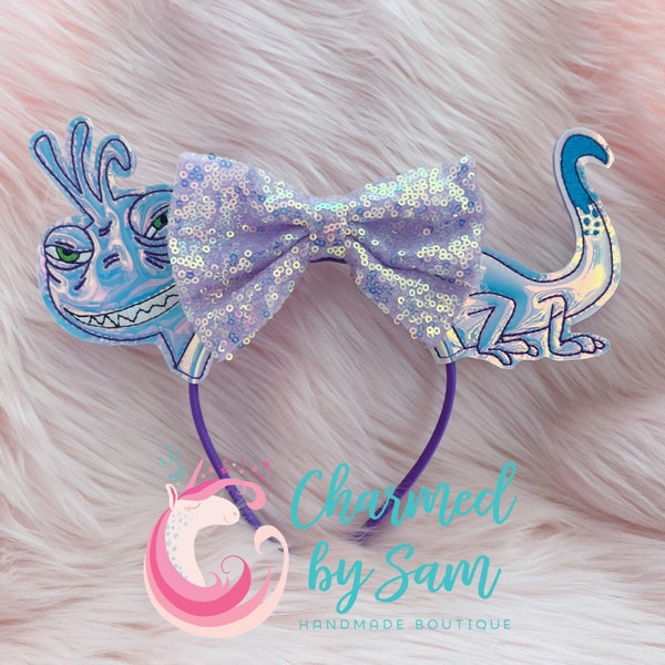 Randall Sully Boo Mike Monsters Inc. Inspired Ears, Sully Ears, Mike Ears, Boo Ears, Monster Ears, Monster Birthday, adult child headband