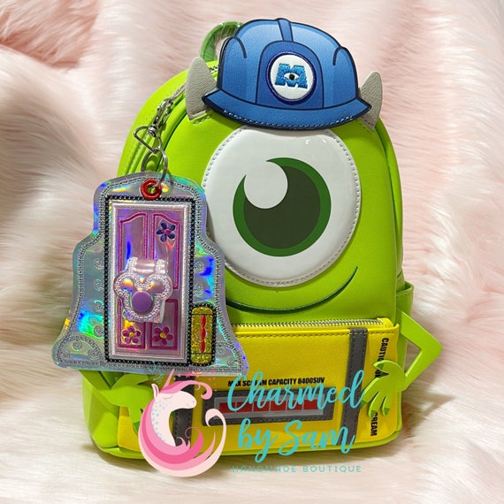 New Disney Sully & Mike Backpack Plush Monsters Inc. Bag