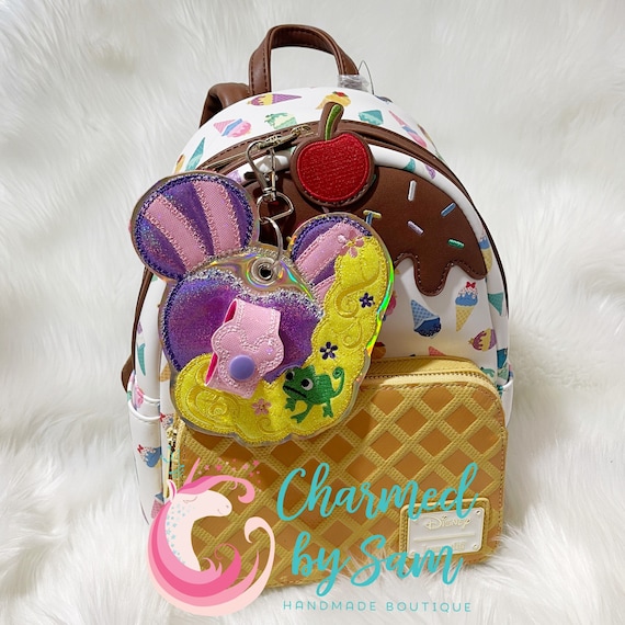 Rapunzel Pascal Tangled Inspired Minnie Mickey Ears Holder