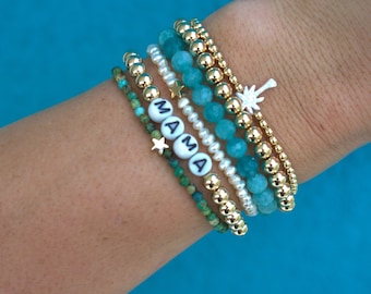 MAMA Gold Bracelet