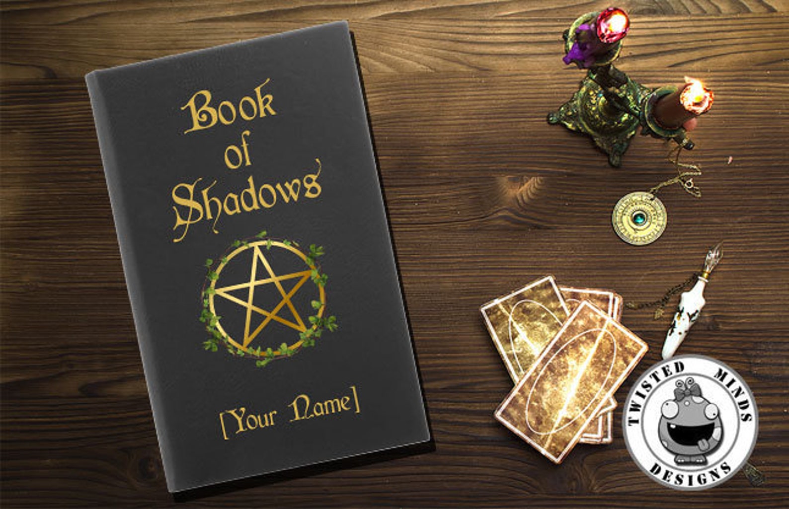 Personalized Custom Book of Shadows Journal is a Perfect Gift for