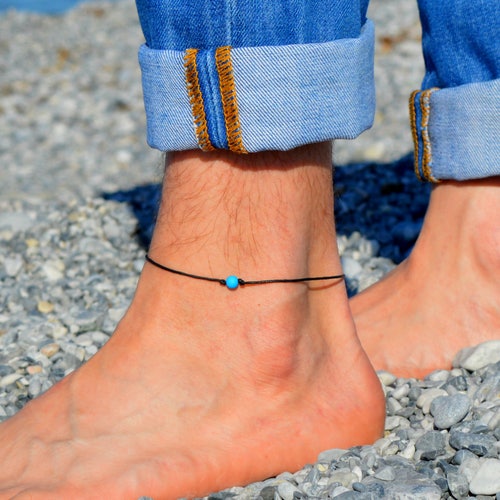 Men's Anklet Men's Ankle Bracelet Anklet for Men Etsy Israel