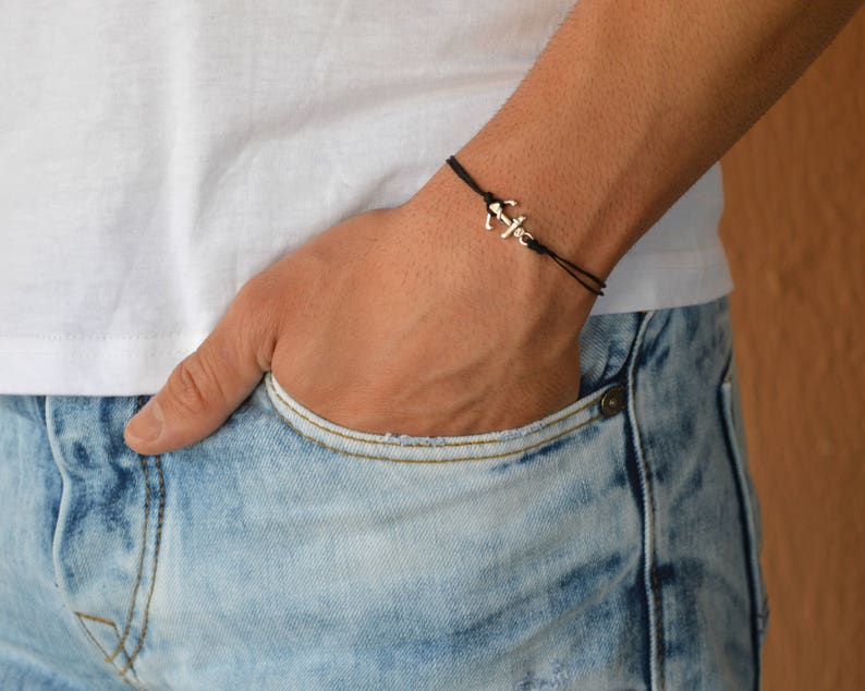 Anchor Bracelet Men, Men#39;s Bracelet, bracelet for men, men j Anchor Bracelet Men, Men#39;s Bracelet, bracelet for men, men j