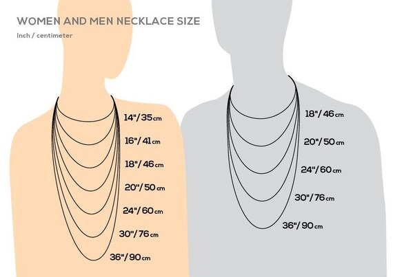 Men Necklace Size Clearance 58 Off Www Ingeniovirtual Com