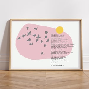 Op maat geschreven gedicht voor jou, op maat gemaakt, gepersonaliseerd gedicht geschreven voor jou en je gelegenheid. Gepersonaliseerde poëziecadeau-idee, kunstdrukgedicht.