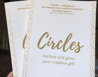 TWO COPIES of Circles: Nurture and Grow your creative gift by Elisabeth Pike, an exploration of parenting, creativity and faith.