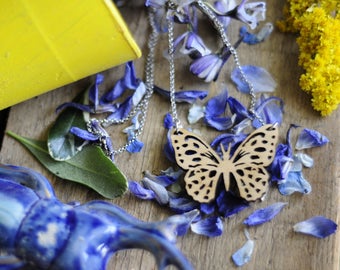 Butterfly Cutout Necklace Chain