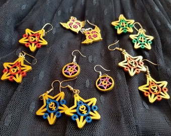 Brincos Sailor Moon e Sailor Scouts