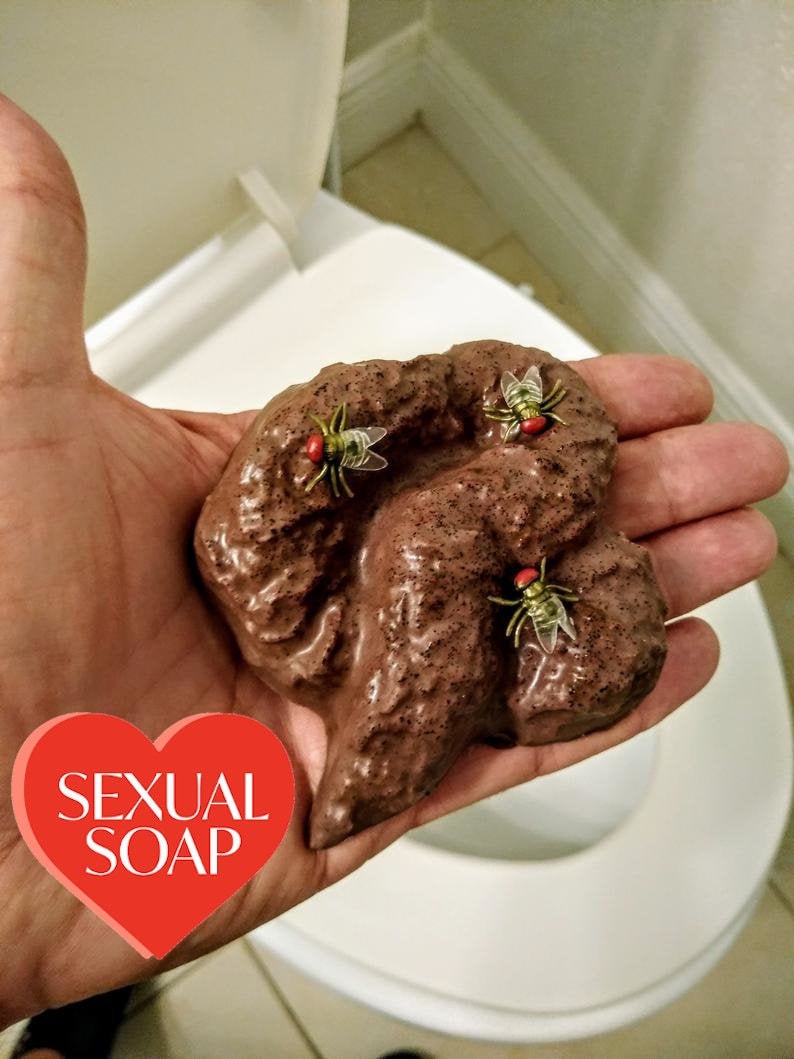 Poop Soap Handmade Natural Soap With Lavender Essential Oil, Poo Soap,  Prank Soap, Shit Soap, Handmade Shit Soap Poop Soap 