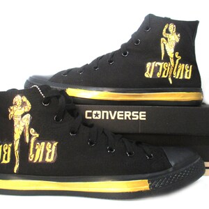 Muay Thai custom Converse shoes Style 