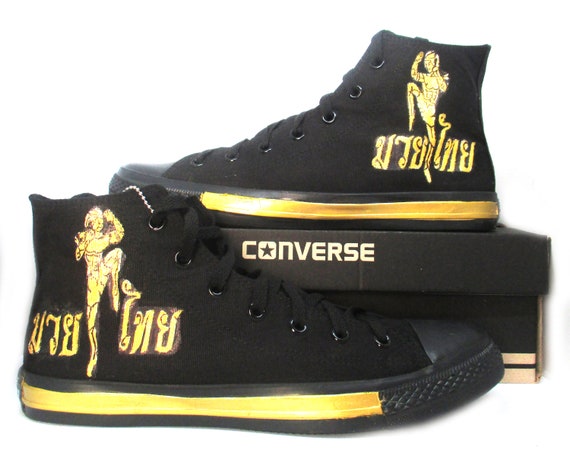 gold converse shoes