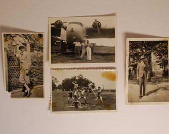 WWI Germany antique collectible photos // normal condition // Retro images of German civilians
