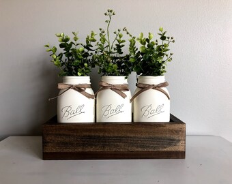 mason jar centerpieces etsy