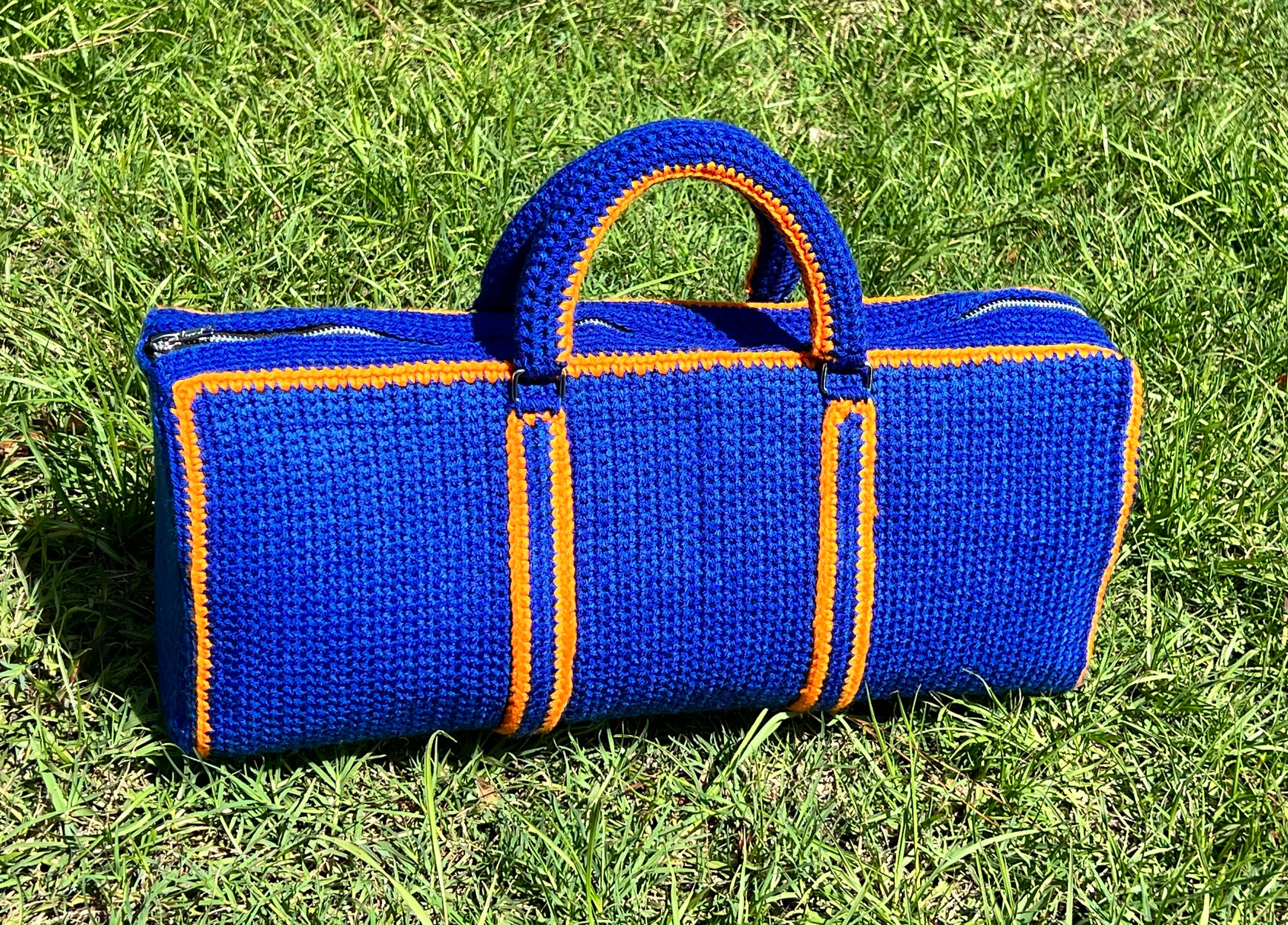 Louis Vuitton's SS23 “Crochet Duffle Bag” is full of vibrant colors.