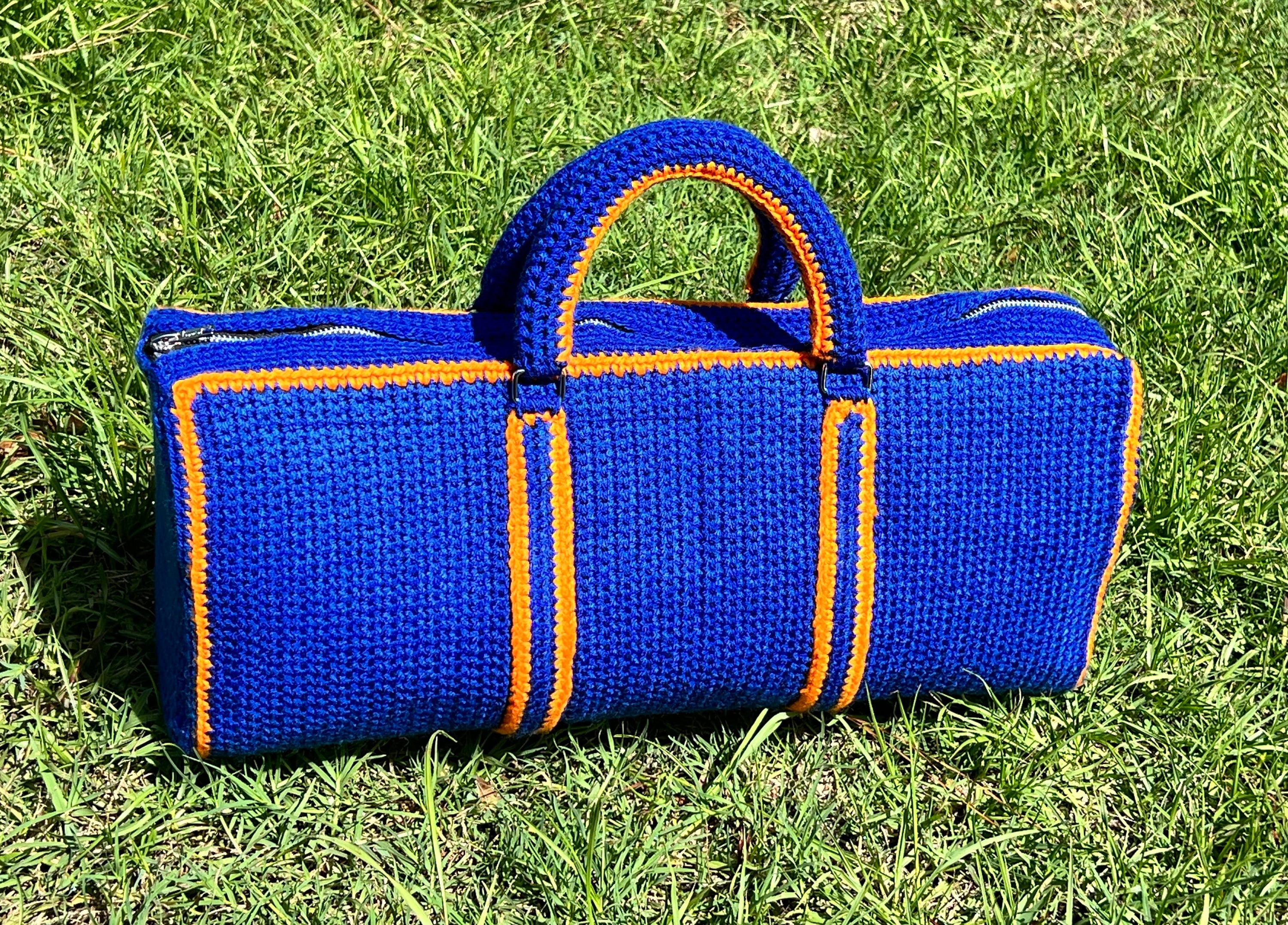 Louis vuitton crochet duffle bag 