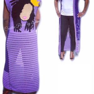 PATTERN - Loc Queen Duster - Crochet Duster - Crochet Cardigan
