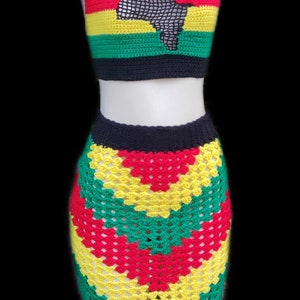 PATTERN Granny Square Skirt - Crochet Pattern - Summer Crochet Skirt - Crochet Skirt Pattern - Granny Square