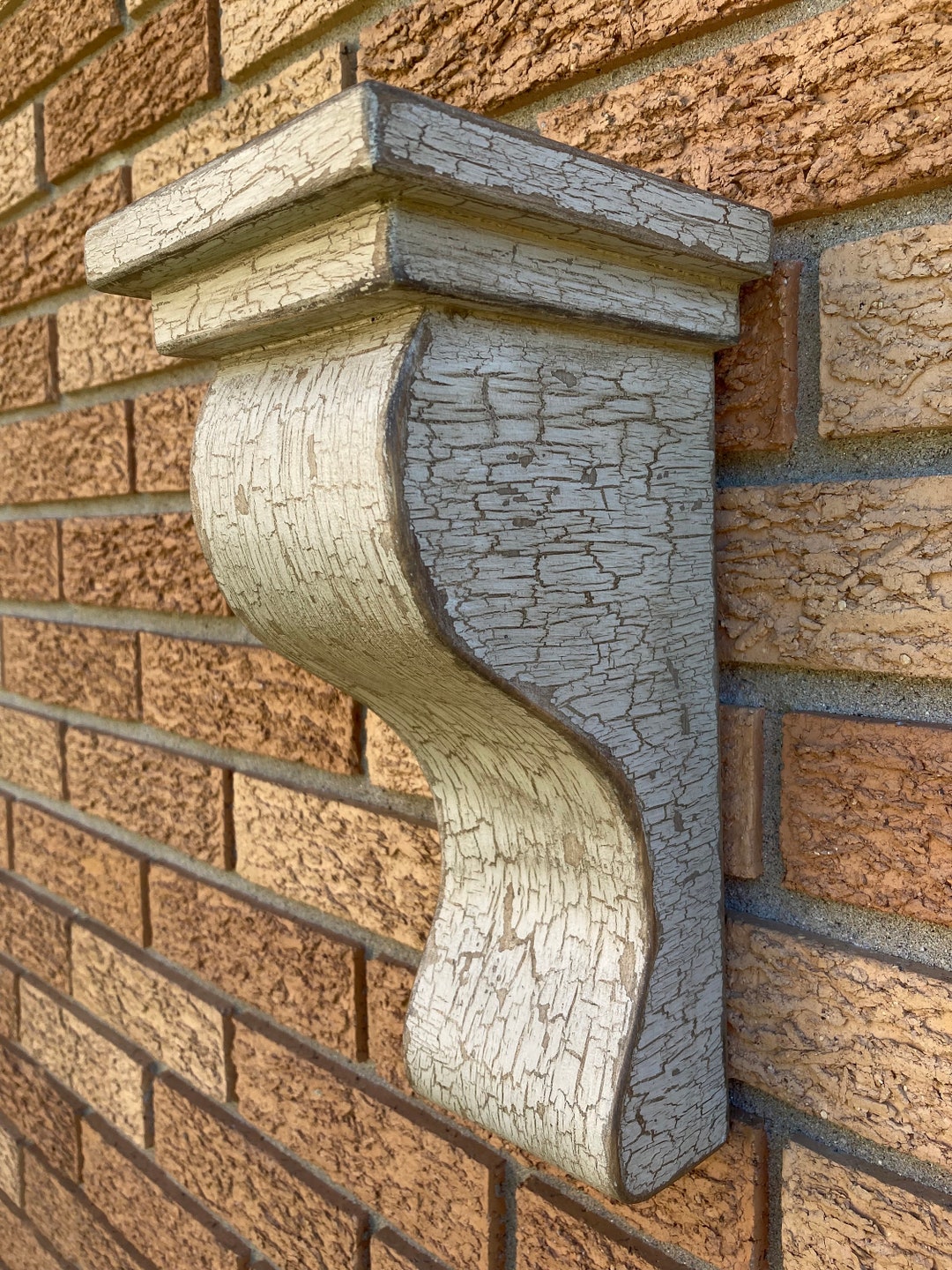 Pair of Corbels, Vintage Look Corbels, Shabby Chic Corbels, Farmhouse