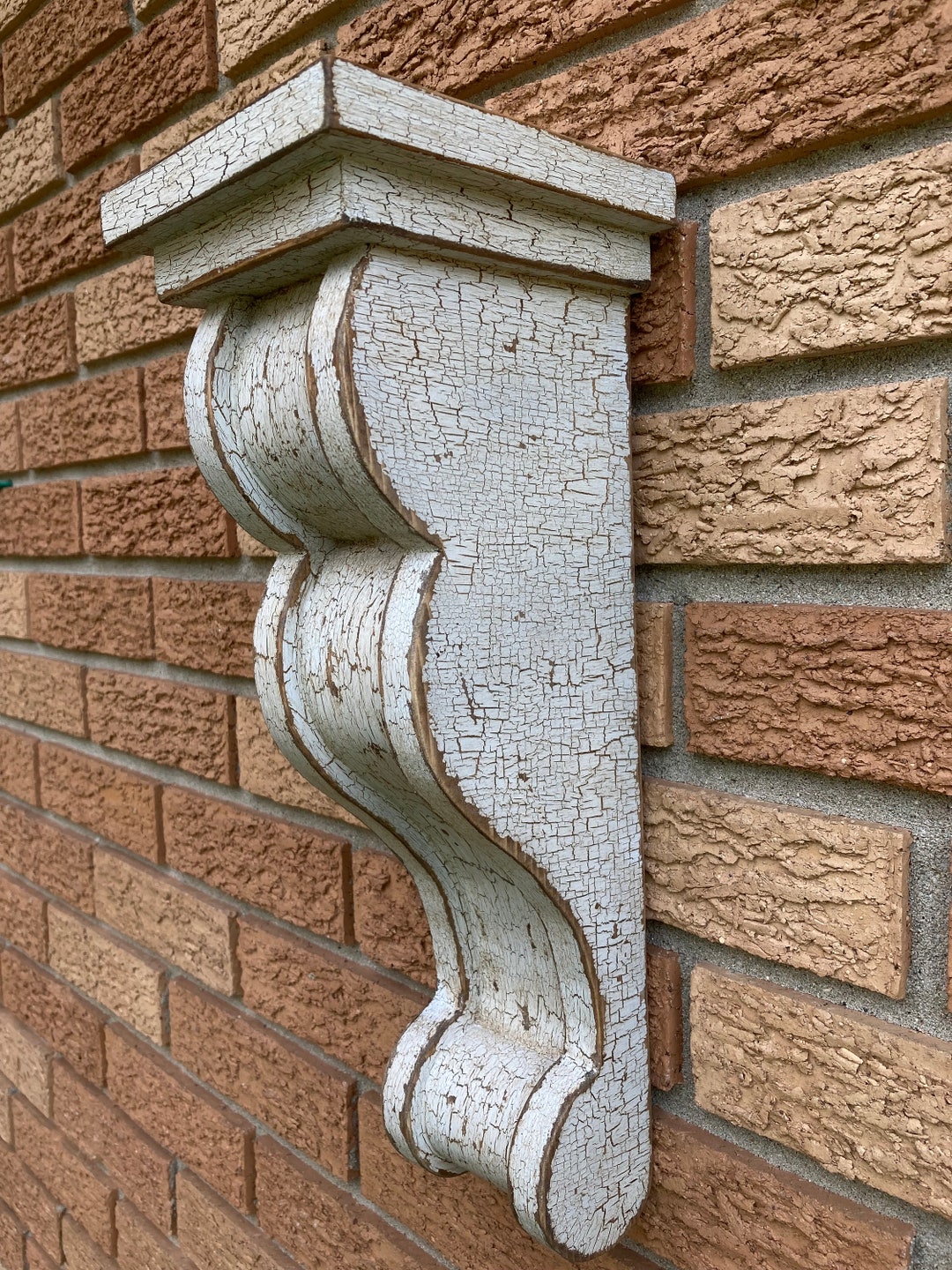 Pair of Corbels Vintage Look Corbels Shabby Chic Corbels Etsy