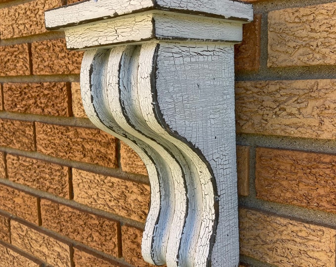 Pair of Corbels Vintage Corbels Shabby Chic Corbels Etsy