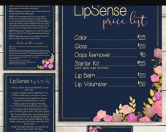 Lipsense Party Form | Etsy