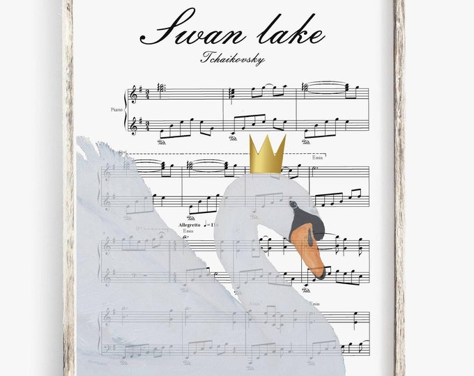Swan Lake Sheet Music Digital Download - Etsy Canada