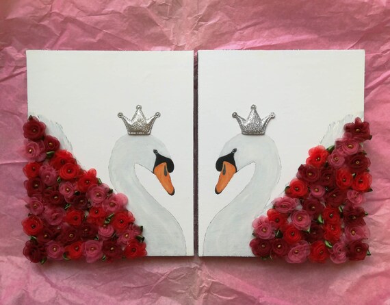 swan princess nursery decor