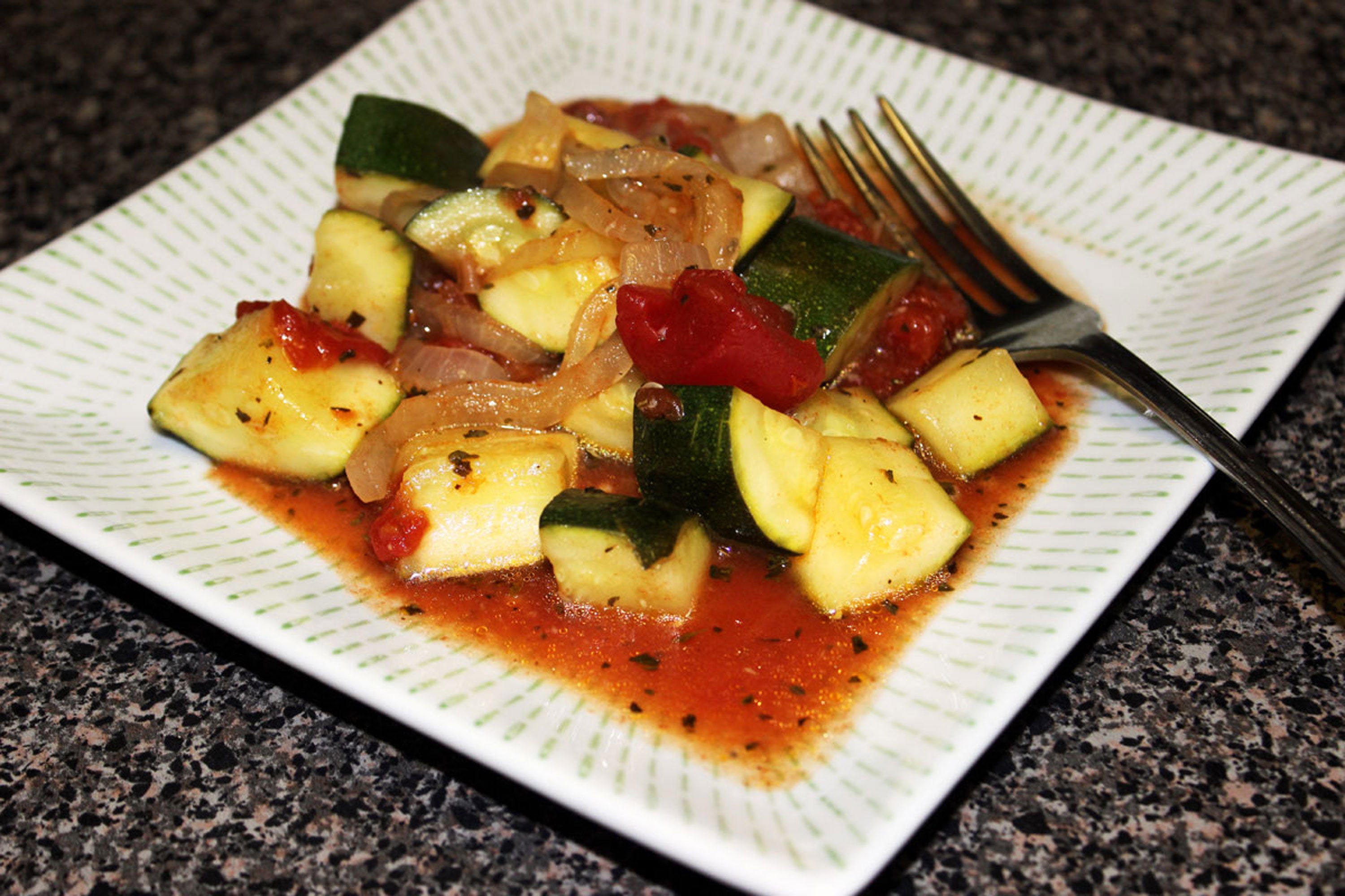 Stewed Zucchini and Tomatoes PDF Recipe Download Etsy