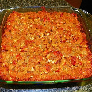 Süßkartoffel Crumble - PDF Rezept Download