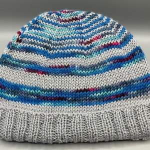 The &#39;Chill Out&#39; hat - Knitting pattern - Adult sized - Winter Knitting - Festive Knitting - Christmas Knitting - Advent