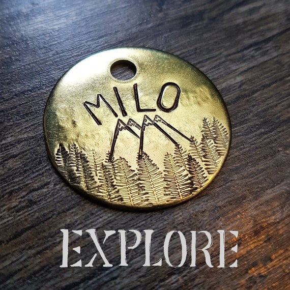 Into The Wild ID Tag | Etsy