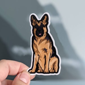 Schäferhund - Aufkleber