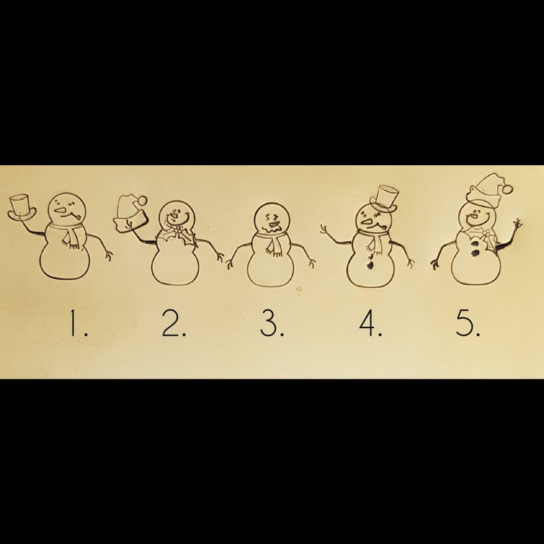 Choose Your frosty The Snowman Tag