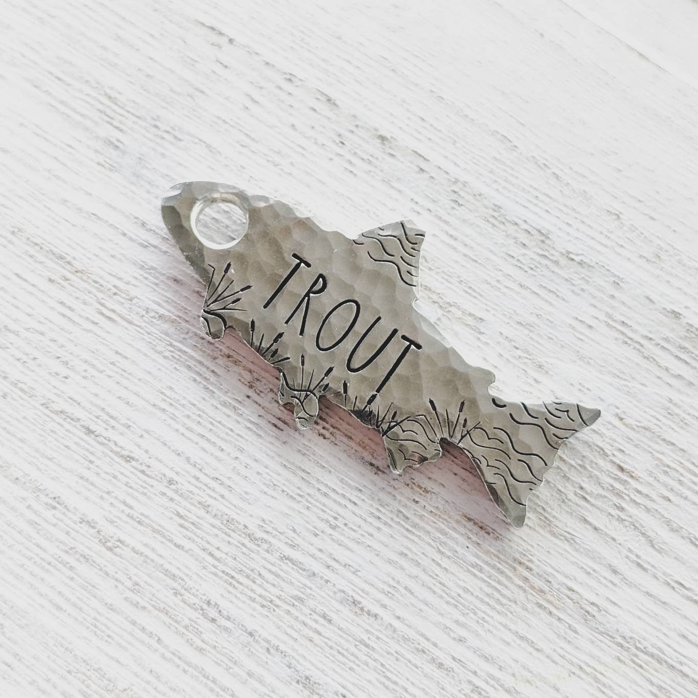 Custom Fish ID Tag for Trout Etsy