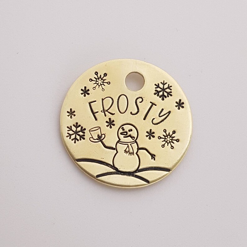 Choose Your frosty The Snowman Tag