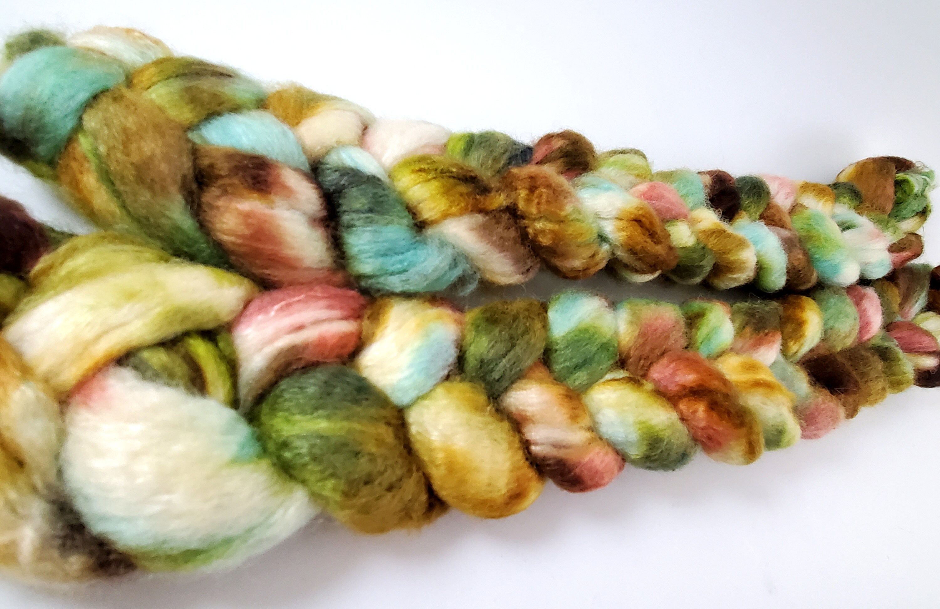 Merino wool roving/Roving for spinning/Hand dyed roving/Wool | Etsy