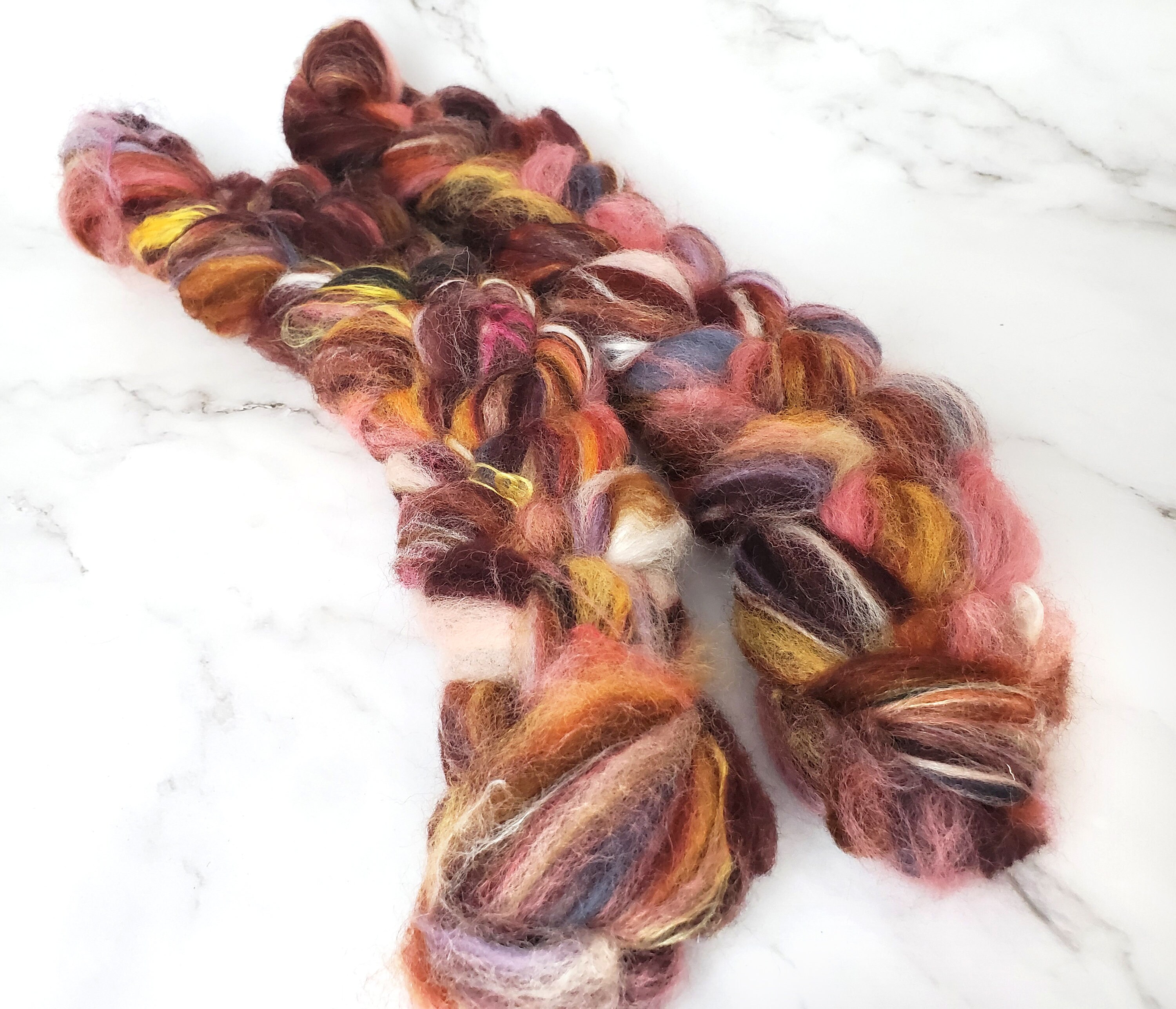 Merino Wool Roving/roving for Spinning/hand Dyed Roving/wool | Etsy