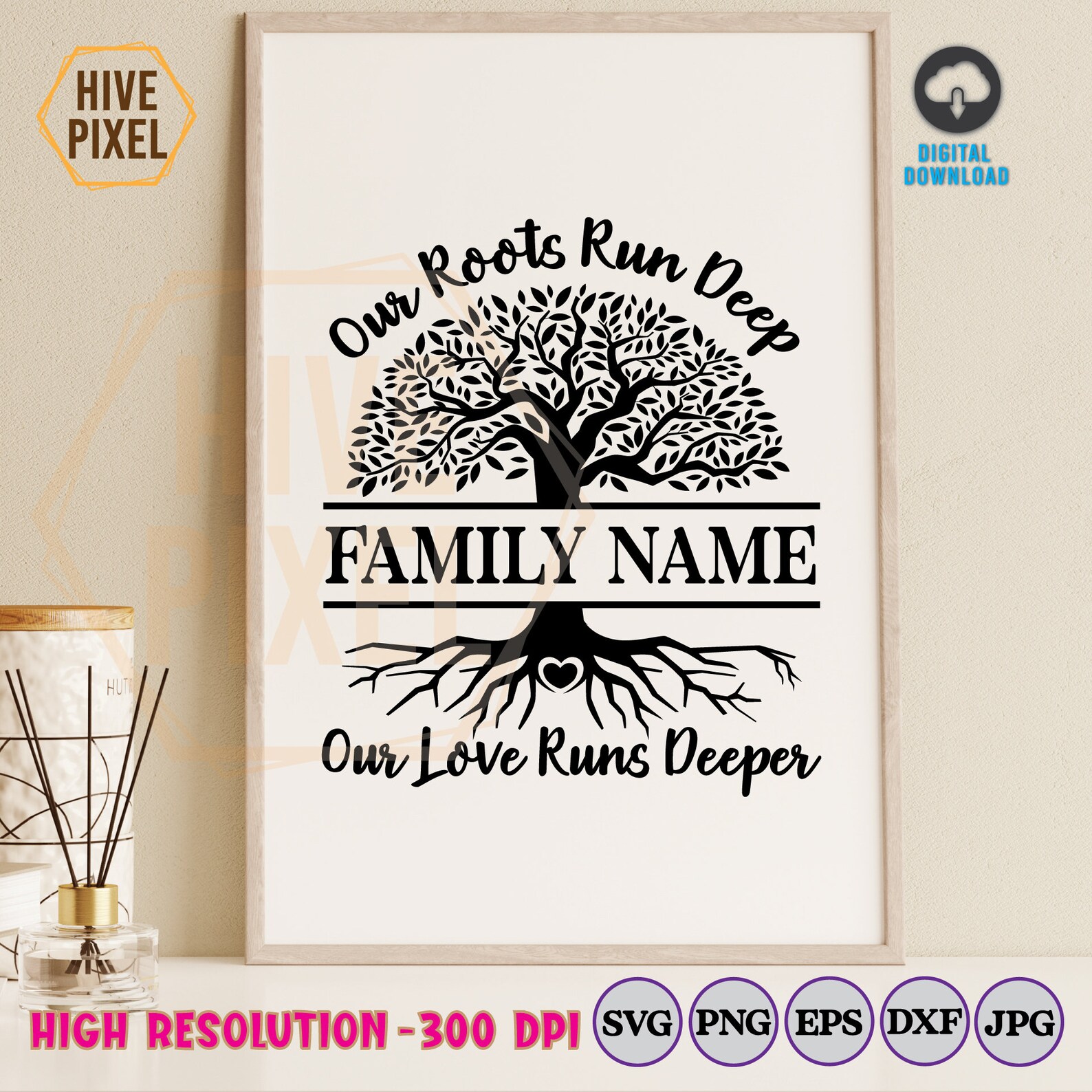 Family Reunion Svg, Our Roots Run Deep Our Love Runs Deeper, Reunion ...
