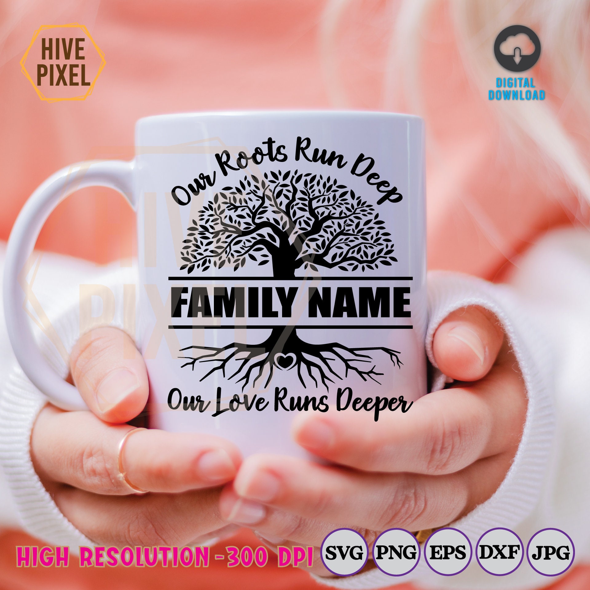 Family Reunion Svg, Our Roots Run Deep Our Love Runs Deeper, Reunion ...